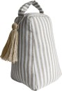 Astin-Sinclair-13-x-13-x-21cm-Brown-Linen-Stripe-Door-Stop Sale