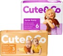 Cute-Co-Nappies-30-48-Pack-or-Nappy-Pants-28-54-Pack Sale