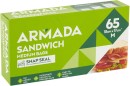 Armada-Sandwich-Snap-Seal-Bags-65-Pack Sale