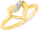 9ct-Diamond-Open-Heart-Ring Sale