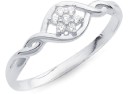Sterling-Silver-Cubic-Zirconia-Flower-Ring Sale
