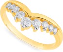 10ct-Element-Lab-Diamond-V-Shape-Band Sale
