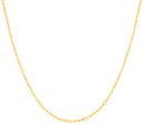 9ct-45cm-Fancy-Diamond-Cut-Twist-Mirror-Chain Sale