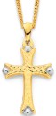 9ct-Two-Tone-Celtic-Cross-Pendant Sale