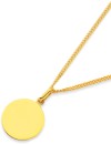 9ct-12mm-Round-Engravable-Disc-Pendant Sale