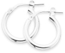 Sterling-Silver-10mm-Hoop-Earrings Sale