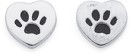 Sterling-Silver-Enamel-Paw-in-Heart-Studs Sale