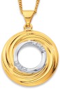 9ct-Diamond-Round-Swirl-Pendant Sale