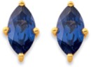 9ct-Created-Sapphire-Studs Sale