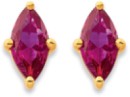 9ct-Created-Ruby-Studs Sale