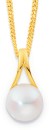 9ct-Freshwater-Pearl-Split-Bale-Pendant Sale