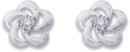 Sterling-Silver-Lab-Diamond-Flower-Studs Sale