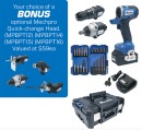 Mechpro-Quick-Change-Brushless-Power-Tool-Kit-7-Piece Sale
