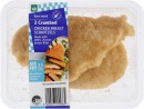 Woolworths-Crumbed-Chicken-Breast-Schnitzels-2-Pack Sale