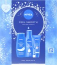 Nivea-Feel-Smooth-Gift-Set-4-Pack Sale