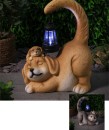 Cat-or-Dog-Ornament-with-Solar-Lantern-33cm Sale