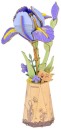 Rolife-Wooden-Bloom-Craft-Purple-Iris Sale