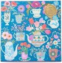 Galison-Foil-Potted-Teacups-500-Piece-Puzzle Sale