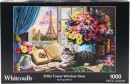Whitcoulls-Eiffel-Tower-Window-View-1000-Piece-Puzzle Sale