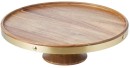Davis-Waddell-Acacia-Brass-Cake-Stand-28cm Sale