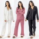 bbb-Sleep-Knit-Piped-PJ-Set Sale