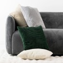 Home-Co-Jenni-Ribbed-Cushion Sale