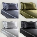 Hometones-Sadie-Satin-Fitted-Sheet-Pillowcases-Pack Sale