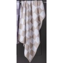 Home-Co-Zoe-Check-Throw-Brown Sale