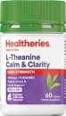 Healtheries-L-Theanine-Calm-Clarity-60-Capsules Sale