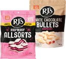 RJs-Raspberry-Allsorts-or-Raspberry-Bullets-220-280g Sale