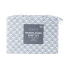 Solace-Grey-Microflannel-Sheet-Set Sale