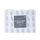 Solace-Blue-Foral-Microflannel-Sheet-Set Sale