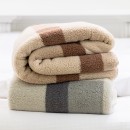 Solace-Finley-Sherpa-Check-Blankets Sale