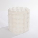 Design-Republique-Lottie-Faux-Fur-Ottoman-40x40cm Sale