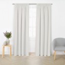 Style-Co-Luma-Blockout-Readymade-Pencil-Pleat-Curtains-Linen Sale