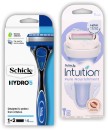 Schick-Intuition-or-Hydro-5-Razor-2-Blades Sale