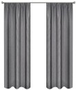 Smart-Home-Products-Urban-265cm-x-160cm-Pencil-Pleat-Room-Darkening-Curtains-in-Charcoal-Pack-of-2 Sale