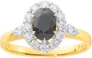 10ct-Trio-Centre-Sapphire-Lab-Diamond-Ring Sale
