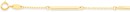 9ct-Yellow-Gold-19cm-Interval-Bar-Bracelet Sale