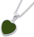 Sterling-Silver-Greenstone-12mm-Heart-Pendant Sale
