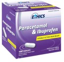 Ethics-Paracetamol-500mg-Ibuprofen-200mg-Tablets-100-Pack Sale