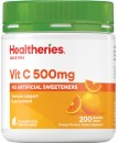 Healtheries-Vitamin-C-500-mg-Chewable-Tablets-200-Count Sale