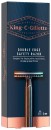 King-C-Gillette-Double-Edge-Safety-Razor-5-Blade-Refills Sale