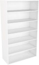 Lugna-White-Ready-to-Assemble-Robe-Insert-5-Shelf-Unit Sale
