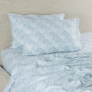Hush-Wave-Flat-Flannelette-Sheet Sale