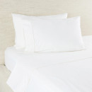 Hush-Plain-White-Flat-Flannelette-Sheet Sale