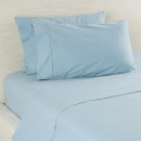 Hush-Plain-Blue-Flat-Flannelette-Sheet Sale