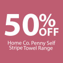 50-off-Home-Co-Penny-Self-Stripe-Towel-Range Sale