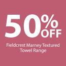 50-off-Fieldcrest-Marney-Textured-Towel-Range Sale