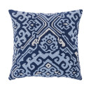 Design-Republique-Camila-Embroidered-Cushion-Navy Sale